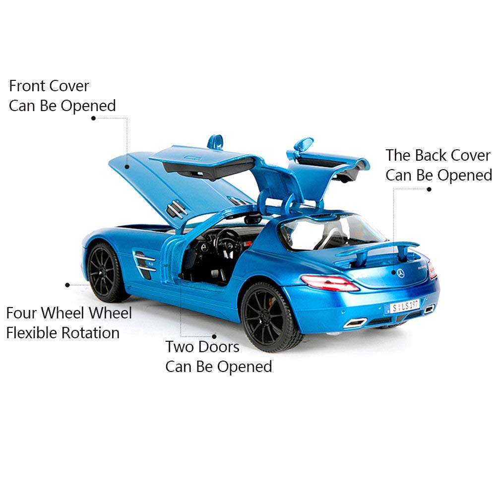 Amazon.co.jp: 1:18メルセデスベンツSLS AMG GTスポーツカーモデル